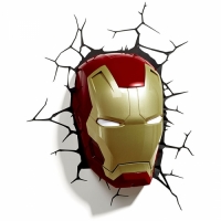 [3D Deco Lights] Iron Man 3D Mask 아이언맨 3D 마스크 라이트