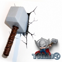 [3D Deco Lights] Thor - 3D Deco Light Set [ 마블 ] 토르 세트 3D 데코라이트