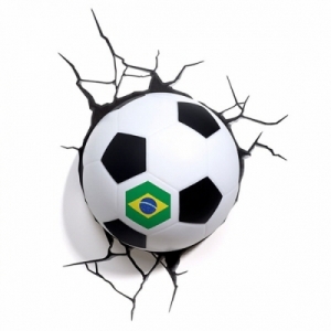 열림에이브이,[3D Deco Lights] Soccer 3D Deco Lights 축구공 3D 데코라이트(브라질 에디션)