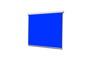 블루/그린 전동노출스크린 (크로마키용) 300인치 (6000x4500) CS-300N